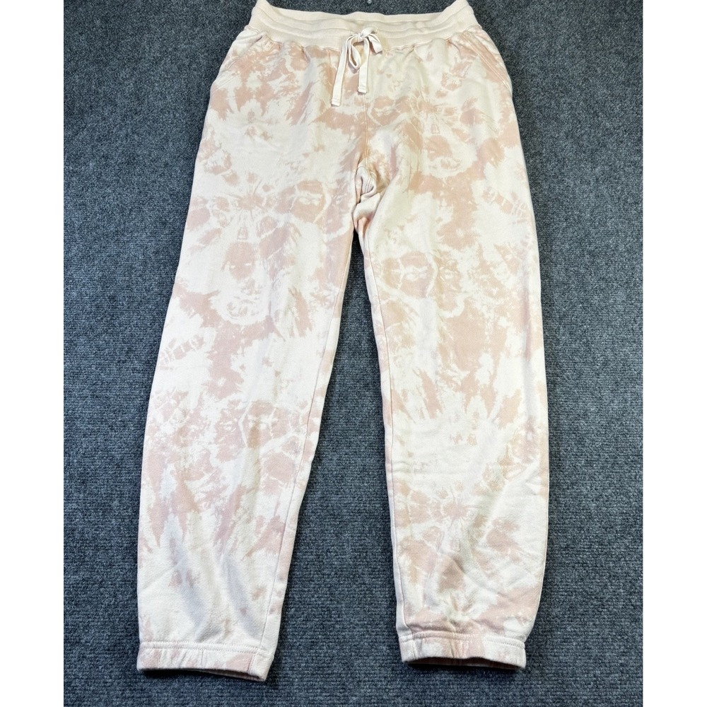 Rails Kingston Warrior Womens Size M Pink Tie Dye Joggers Cotton Blend Pants